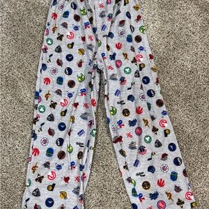 Boys NBA Team Logos Pajama Pants